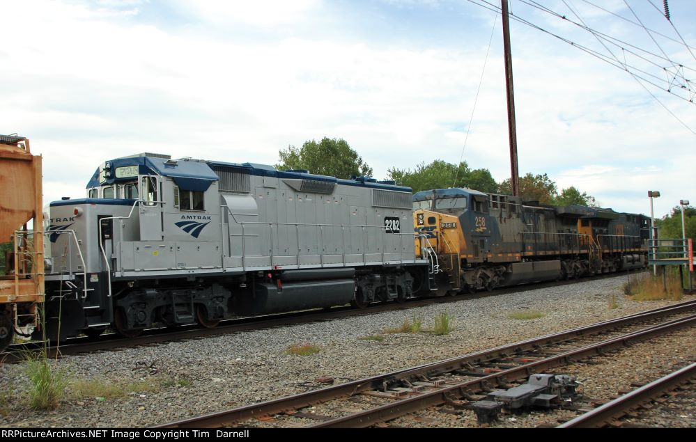 PRLX 2282, Amtrak 726